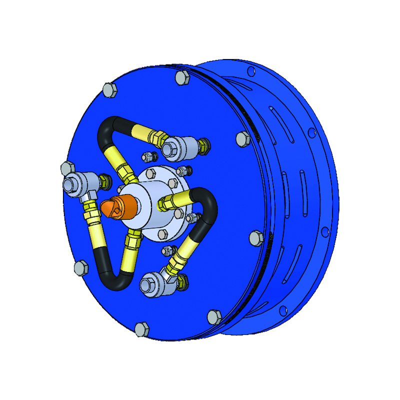 QPL type pneumatic disc clutch