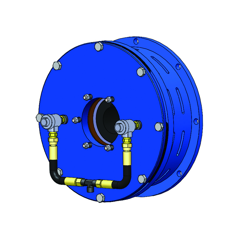 QPZ type pneumatic disc clutch