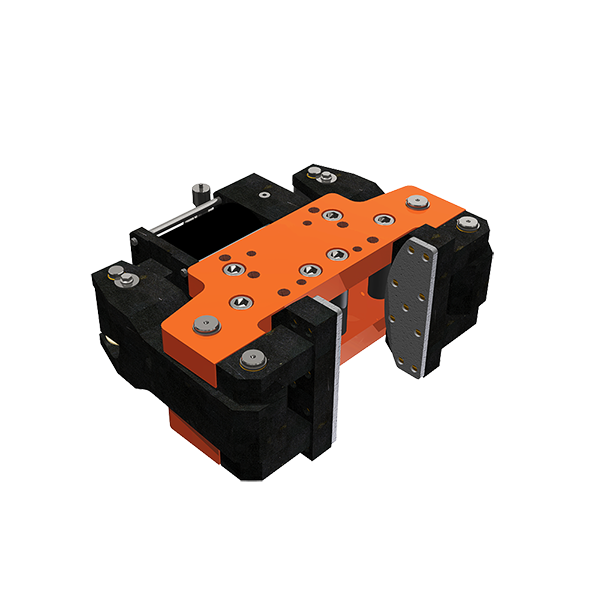 Hydraulic wheel clamp