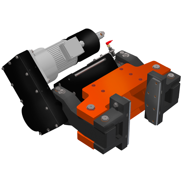 Electric wheel clamp