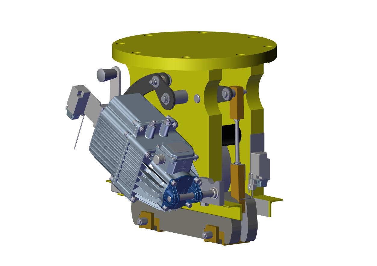 Steel rail brake