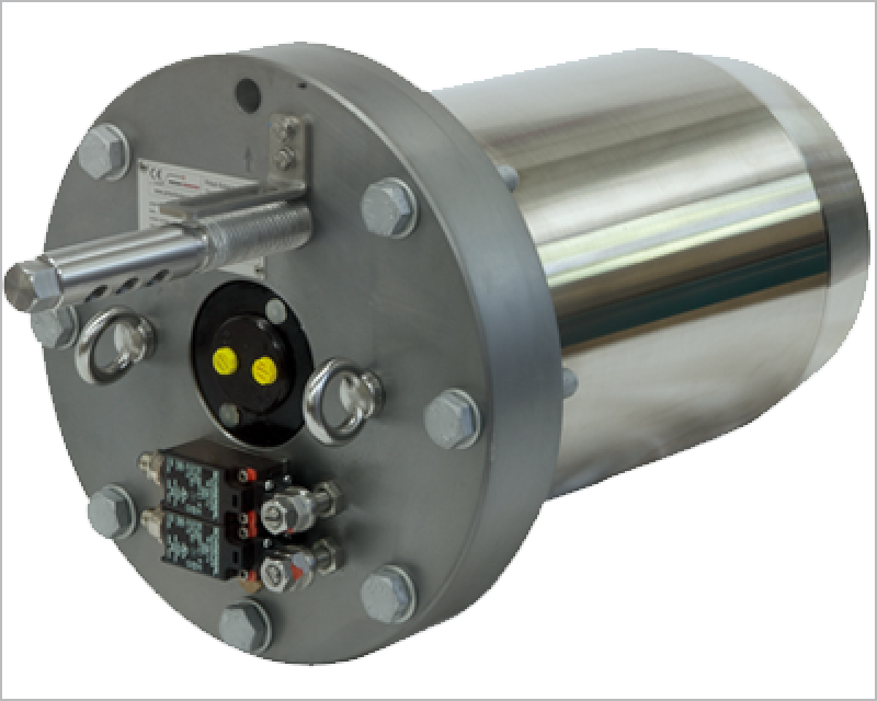 Wind turbine spindle locking device HRV